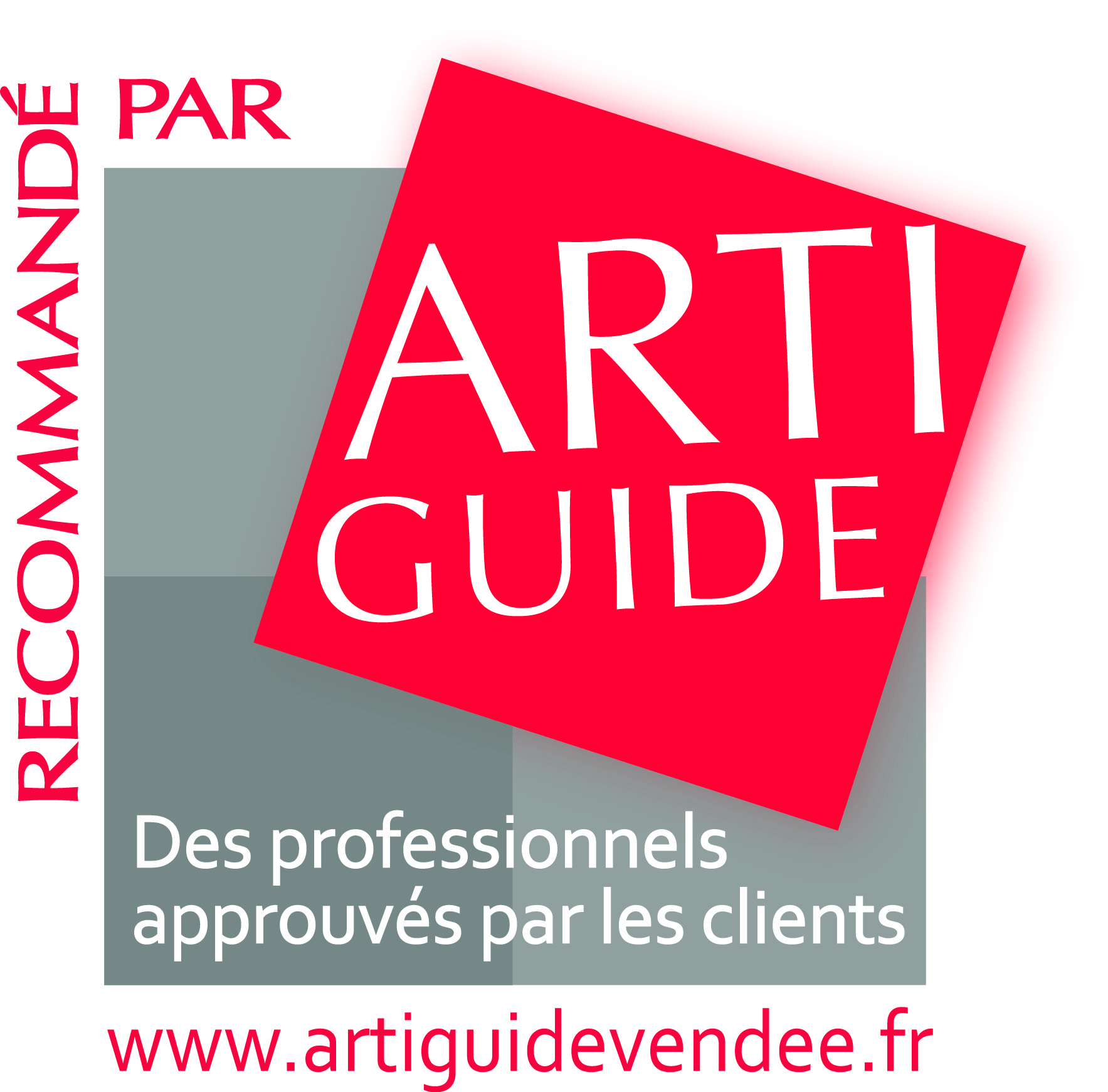 Logo Artiguide, 1er Guide des artisans recommandé par des particuliers